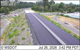 Tacoma: SR 167 at MP 0.3: 3rd Ave E