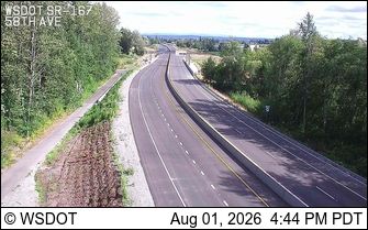 Tacoma: SR 167 at MP 0.7: 58th Ave E
