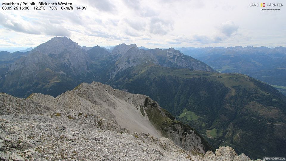 Kotschach-Mauthen › West: Rauchkofel - Coglians