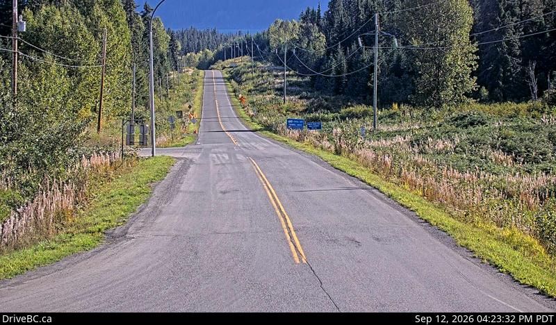 Area A › South: Highway 37 and Highway 37A at Meziadin Junction, looking south