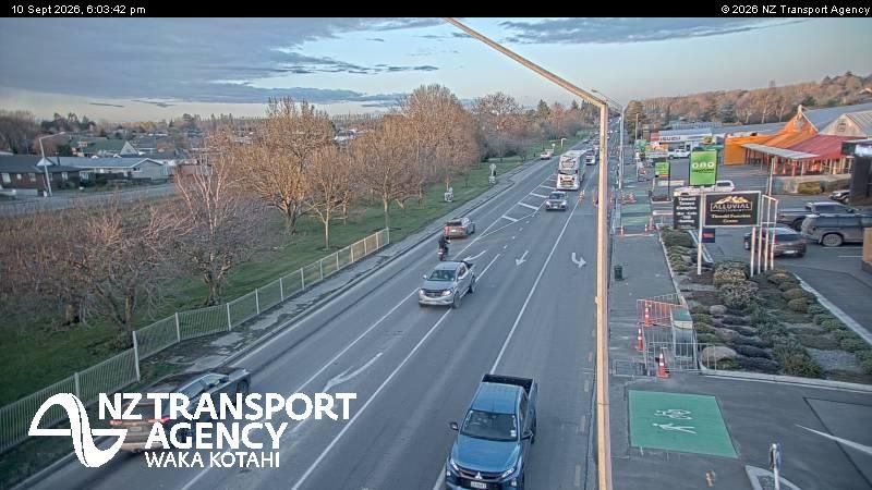 Ashburton › North: SH1 Tinwald North