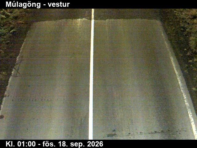Olafsfjorur: Múlagöng vestur