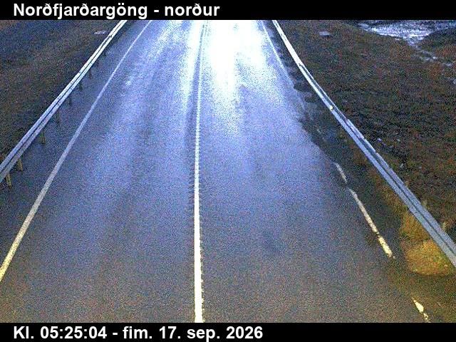 Eskifjorur: Norðfjarðargöng-norður