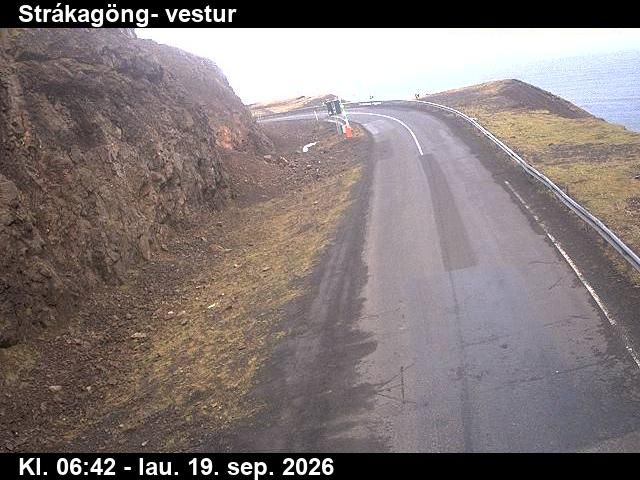 Siglufjorur: Strákagöng vestur
