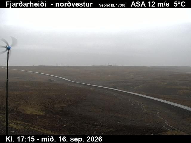 Egilsstaðir: Fjarðarheiði