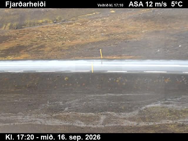 Egilsstaðir: Fjarðarheiði