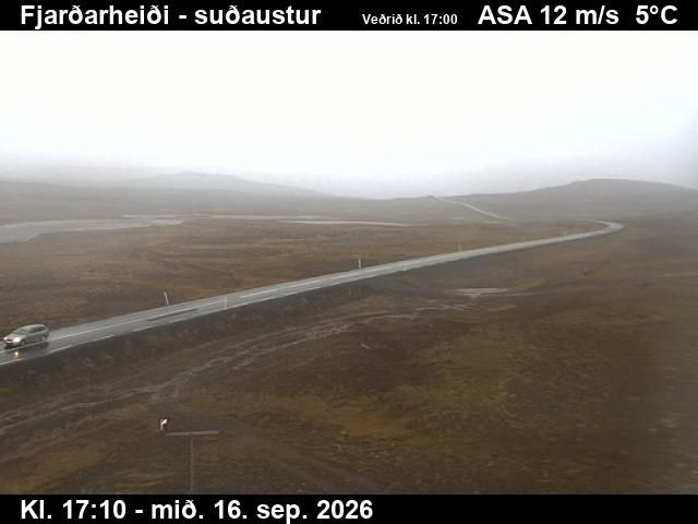 Egilsstaðir: Fjarðarheiði