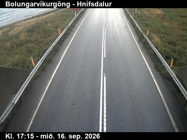 Hnifsdalur: Bolungarvíkurgöng við Hnífsdal