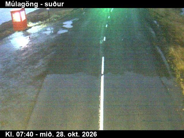 Olafsfjorur: Múlagöng suður