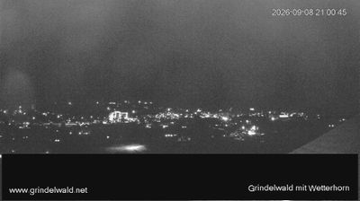 Grindelwald › North-east: Grindelwald - Dorf - Wetterhorn