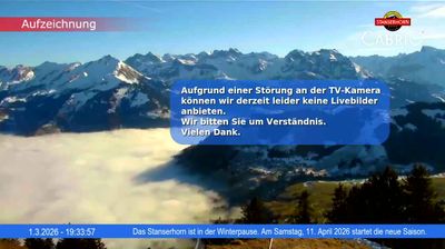 Stans: Stanserhorn Live-Bild