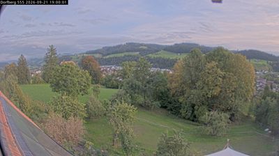 Langnau im Emmental › South-west: Aussicht vom Dorfberg in Langnau