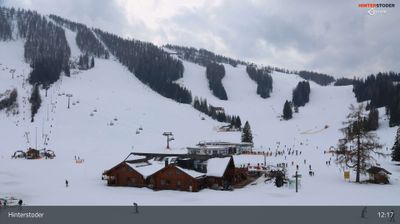Hinterstoder: Hössbahn Bergstation - Huttererböden