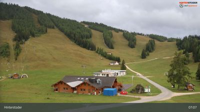Hinterstoder: Hössbahn Bergstation - Huttererböden