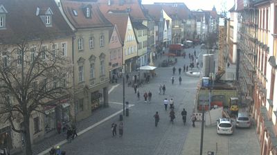 City: Webcam in der Bayreuther Fußgängerzone