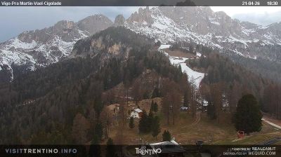 Live webcam in Vigo di Fassa, ایتالیا