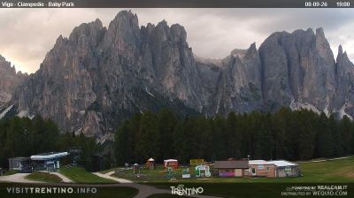 Vigo Rendena › North-west: Altipiano Ciampedie Catinaccio - Rosengarten group
