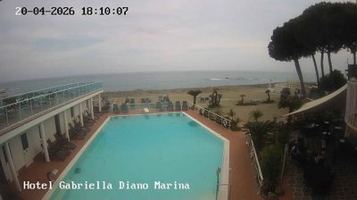 Live webcam in Diano Marina, Włochy