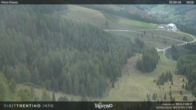 Moena: Alpe Lusia - Pista Piavac