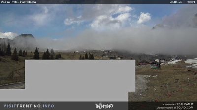 Live webcam in San Martino di Castrozza, Itàlia