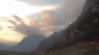 Webcam Flasch › North-west: Fläscherberg - Sargans - Gonzen