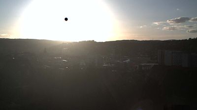 Werra-Suhl-Tal: Webcam Suhl mit Blick auf das Zentrum