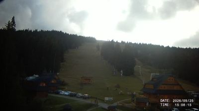 District of Dolný Kubín › South-west: Hotel Kristina - Koliba u Kuba a rekreačné domy - Ski Fun Hruštín - Vasiľovská hoľa