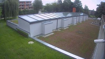 Eggenberg: Webcam Neubau Archäologiemuseum Graz Schloß
