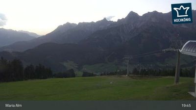 Maria Alm am Steinernen Meer: Maria Alm, Hochkönig - Bergstation Hochmais