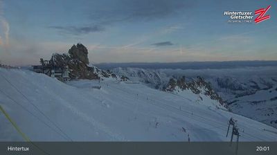 Live webcam in Hintertux, Аустрија