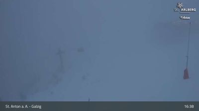 Gemeinde Sankt Anton am Arlberg: St. Anton am Arlberg, Arlberg - Galzig Bergstation