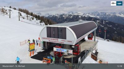 Mauterndorf: Grosseck - Grosseck Sender Bergstation, Bergstation Großeckbahn