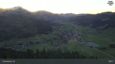 Webcam Gemeinde Tannheim: Tannheim, Tannheimer Tal - Neunerköpfle Mittelstation, Tannheim
