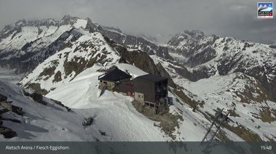 Fiesch: Aletsch Arena - Bergstation Eggishorn