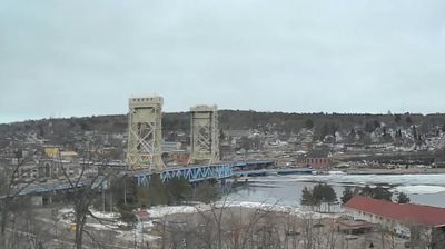 Houghton: Portage Canal Lift Bridge - Hancock, Mi