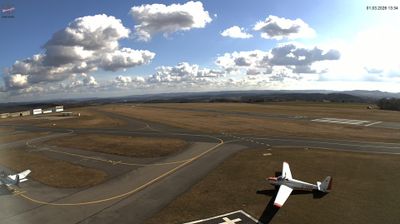 Neustadt bei Coburg › South-west: Flugplatz Coburg EDQC Blick nach Süd-West