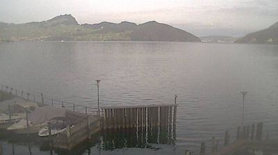 Beckenried: Bootshafen Rütenen in