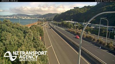 Live webcam in Wellington, Yeni Zelanda