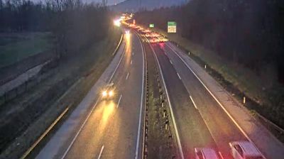 Sentvid pri Sticni: A2/E61, Karavanke - Ljubljana, odsek Lj.- Šentvid - Šmartno