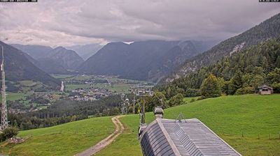 Gemeinde Sankt Martin bei Lofer › South: Bergstation Almbahn 1 - Scheffsnoth - Lofer - MPREIS - Grosses Hinterhorn