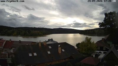 Frymburk › North-west: Lipno Dam