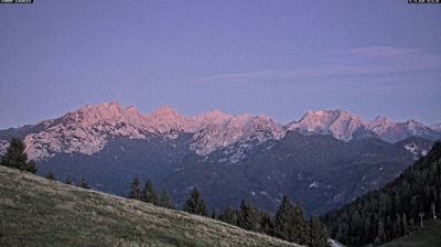 Webcam Lofer › South-east: Gföllhörndl - Stadelhorn - Watzmann