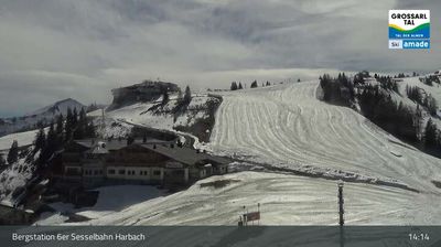 Grossarl: Großarltal - Bergstation 6er Sesselbahn Harbach