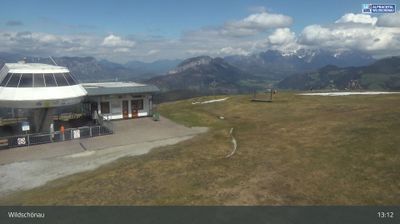 Niederau: Wildschönau, Ski Juwel Alpbachtal Wildschönau - Markbachjoch, Blick Richtung Kufstein und Wilder Kaiser