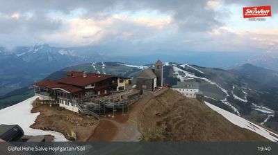 Marktgemeinde Hopfgarten im Brixental: Hopfgarten im Brixental, SkiWelt - Gipfel Hohe Salve - Söll