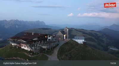 Marktgemeinde Hopfgarten im Brixental › North-east: Bergbahn - Endstation - Hohe Salve Gipfel - Salvenkirchl - Hohe Salve