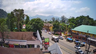 Baan Klong Prao: Klong Prao beach - Cape Chai Chet จุดชมว... live webcam