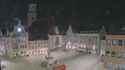 Webcam Freising: Marienplatz - Rathaus - Asamgebäude - Dom