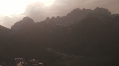 Alleghe: e monte Civetta