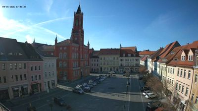 Kamenz - Kamjenc: Marktplatz